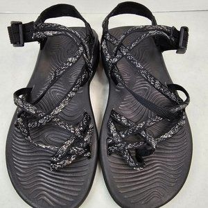 Chaco Women's ZVOLV X2 Dash Black Size 7 W Sandals EXCELLENT Condition!